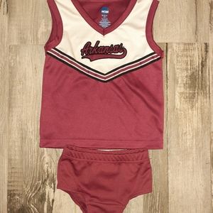 Arkansas Razorback Cheerleader Outfit